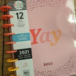 2021 Happy Planner Yay / vertical lined